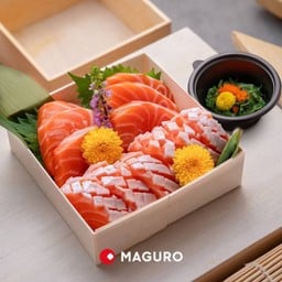 Salmon Sashimi & Wakame Tataki Box