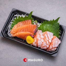 Mini Salmon Sashimi Edo 3 + 3 Pcs.(120 g)