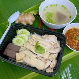 ข้าวมันไก่ต้ม(เนื้อ อก)
