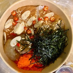 ข้าวหน้าผสมดองซีอิ๊ว