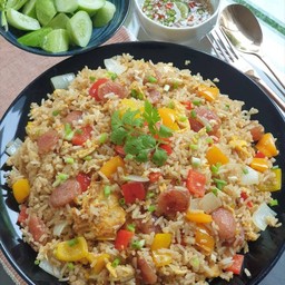 ข้าวผัดไก่เชียง(ใส่ไข่1ฟอง)