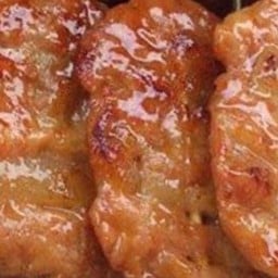 หมูปิ้งนมสดเตาถ่าน หมูยิ้ม