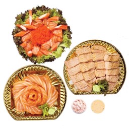 set S4 (ไม่มีโชยุ และวาซาบิ) ทานกับเกลือชมพู