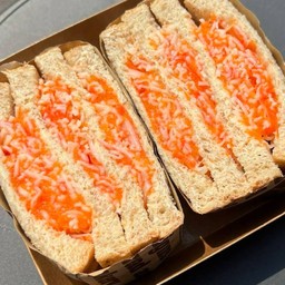 แซนวิชปูอัดไข่กุ้ง