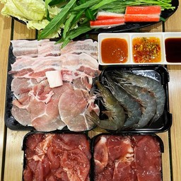 หมูกระทะชุดใหญ่