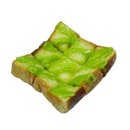 ขนมปังเนยสดหน้าสังขยาใบเตย