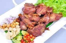 แหนมซี่โครงทอด