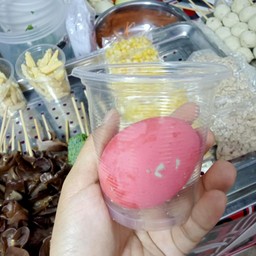 พลอยขนมปังปิ้งย่างเนยไส้ทะลัก +อาหารตามสั่ง+ของทอด