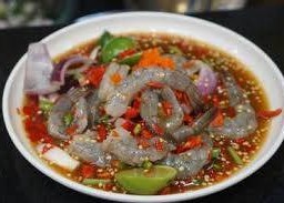 ยำกุ้งสด