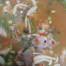 ต้มแซ่บ....กระดูกหมูอ่อน