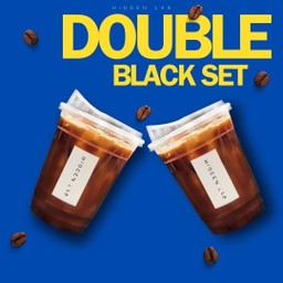 Double Black Set (กาแฟดำ 2 แก้ว)