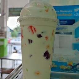 นมหมีปั่น+ปีโป้