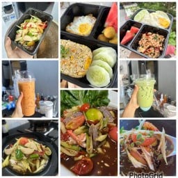 ร้านตำยำ ครัวแม่แฝด ตรงข้ามโรงเรียนบริบูรณ์ศิลป์