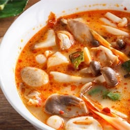 ข้าวต้มยำเห็ดรวม