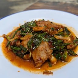 ผัดพริกเผา (กับข้าว)