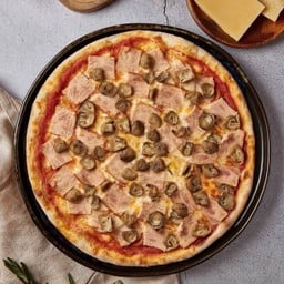 พิซซ่าเห็ดกับแฮมไก่/Pizza Chicken&Mashroom