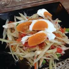 ตำไทยไข่เค็ม