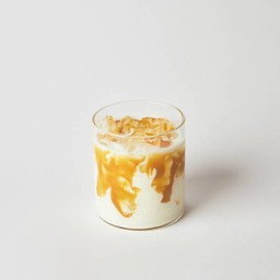 Iced caramel milk