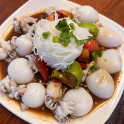 หมึกแช่ปลาร้า