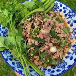 ลาบหมู อีสาน100%