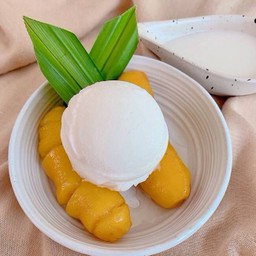 กล้วยไข่ไอติมกะทิสด