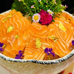 แซลมอน ซาชิมิ นอร์เวย์ ส่วน TOP LOIN (ATLANTIC SALMON SASHIMI)