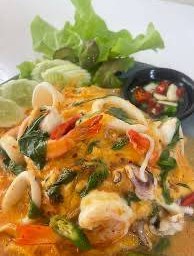 ข้าวไข่ข้นห่อหมกทะเลรวม