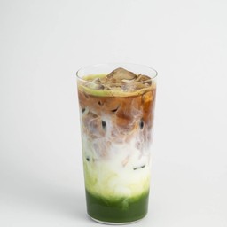 Espresso matcha late