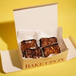 Brownie  4 pcs (บราวนี่คละรส 4 ชิ้น)