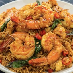 ข้าวผัดน้ำพริกเผา