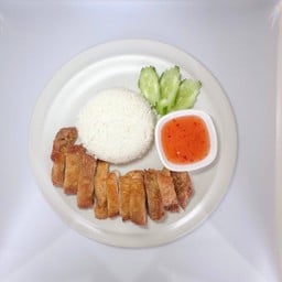 ข้าวไก่ทอดอาซา