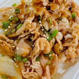 ข้าวหน้าหมูเกาหลี
