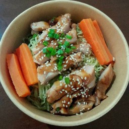 อาหารตามสั่ง ข้าวไข่เจียวทรงเครื่องบุฟเฟ่ต์ 59