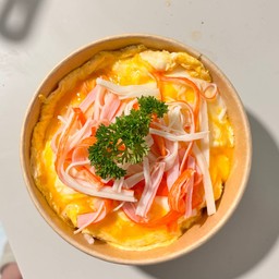 ข้าวไข่ข้นปูอัด