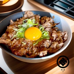 ข้าวหน้าเนื้อย่าง