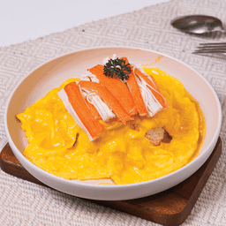 ข้าวไข่ข้นปูอัด