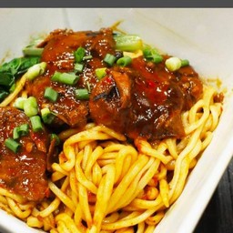 บะหมี่เนื้อ(เเห้ง)