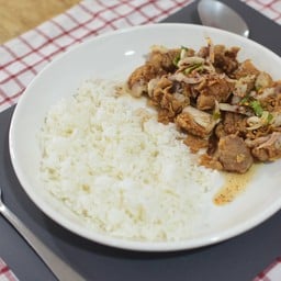 ข้าวยำไก่ทอด ไซส์ M