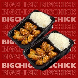 ข้าวไก่ทอดเกาหลีดับเบิ้ล