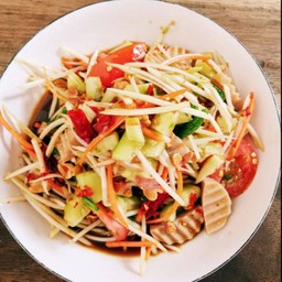 ส้มตำรวมปูปลาร้า