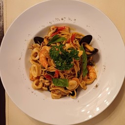 SPAGHETTI  KEEMAO  SEAFOOD