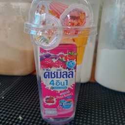 นมเปรี้ยวมิกเบอรี่ปั่นปีโป้