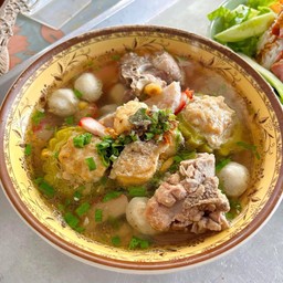 เกาเหลา+ข้าว