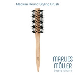 MARLIES MOLLER MEDIUM ROUND STYLING BRUSH มาร์ลี่ มอลเล่อร์ หวีที่ดีที่สุดในโลก