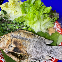 ชุดปลาเผาใหญ่