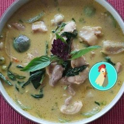 แกงเขียวหวานไก่ขุนช้าง(สูตรโบราณ)