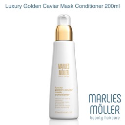 MARLIES MOLLER LUXURY GOLDEN CAVIAR MASK CONDITIONER 200ml มาร์ลี่ มอลเล่อร์