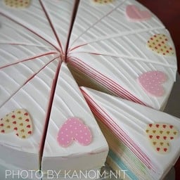 เรนโบว์เครปเค้ก