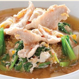 สุกี้หมูรวมน้ำ แห้ง