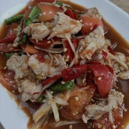 ตำหมูตกครก